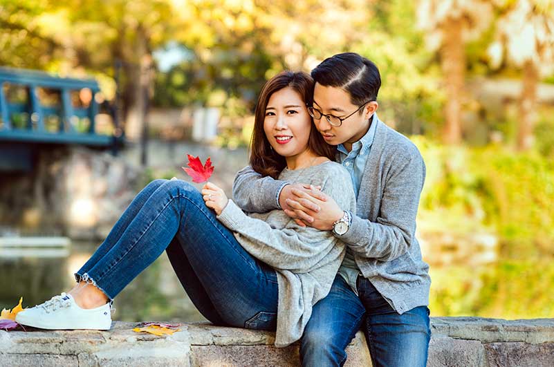 Pullen Park engagement