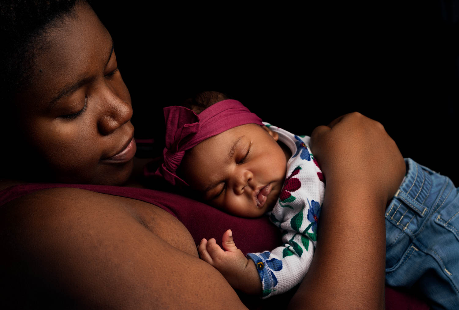 Mommy and Daughter Portrait