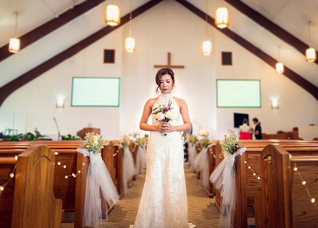 Wedding Ceremony at Korean Church