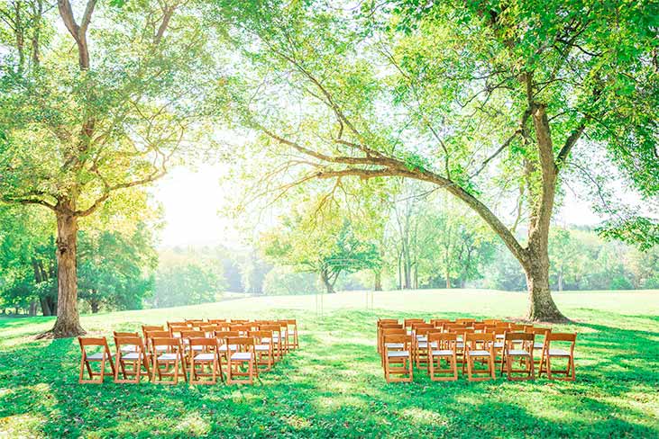 Ayr Mount NC wedding ceremony site